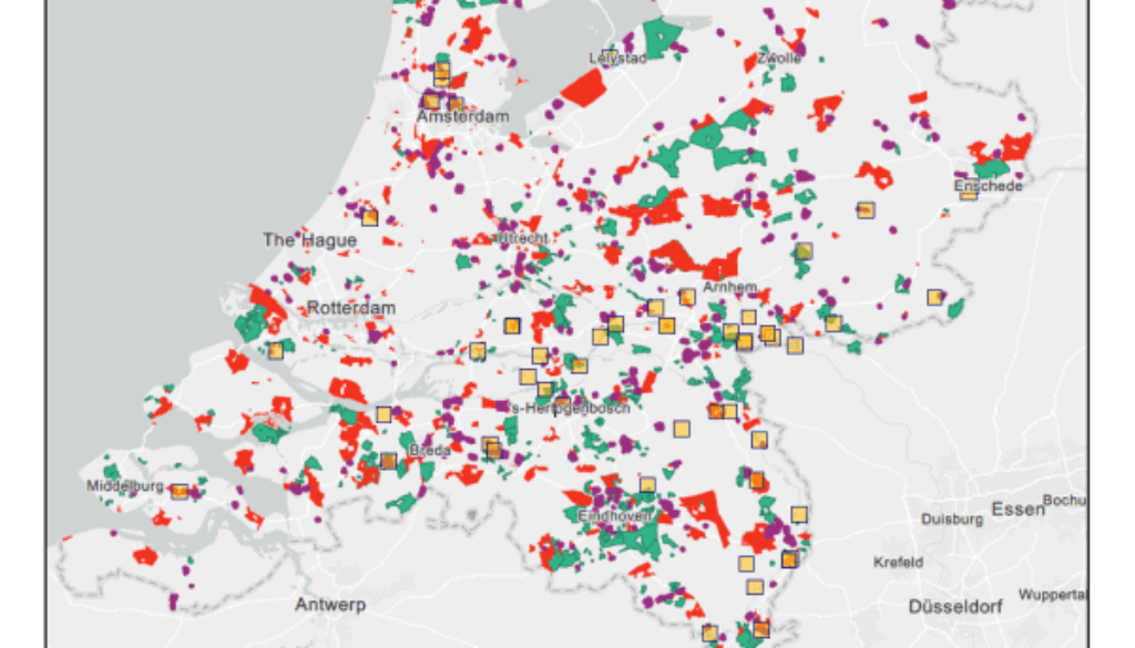 Research: 1,200 locations in the Netherlands suitable for Energy Hubs
